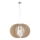 Eglo 95042 - Suspension sur câble STELLATO 1xE27/60W/230V Ø 70 cm beige