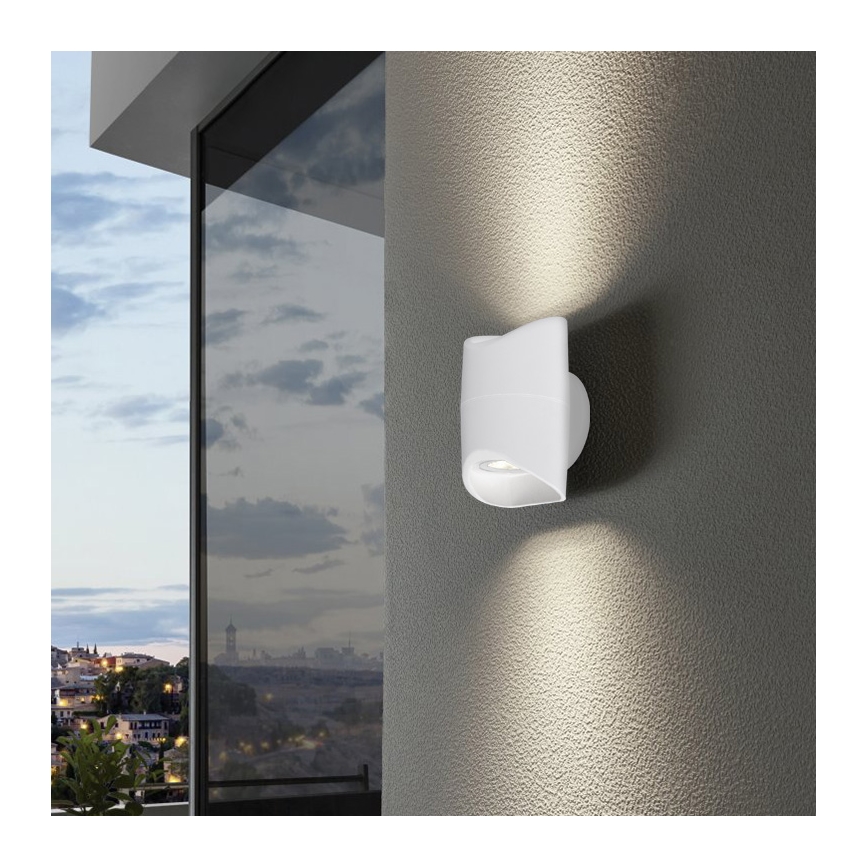 Eglo 95075 - Applique murale extérieure ABRANTES 2xLED/6W/230V IP44