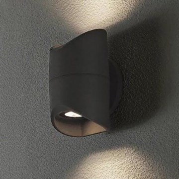 Eglo 95076 - Applique murale extérieure ABRANTES 2xLED/6W/230V IP44