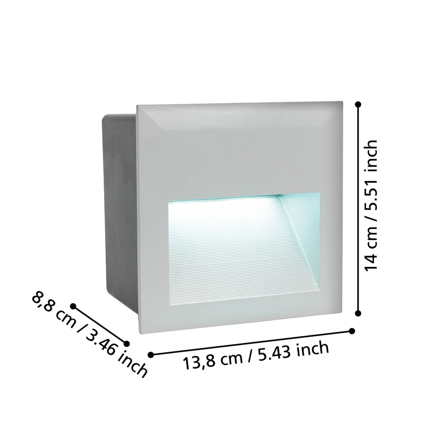Eglo - Applique d'orientation extérieure LED/3,7W/230V IP65