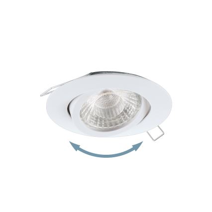 Eglo - SET 3x Spot LED encastrable TEDO 3xGU10-LED/5W/230V