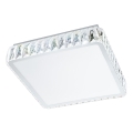 Eglo 95542 - Plafonnier dimmable à cristaux TELLUGIO-S LED/24W/230V
