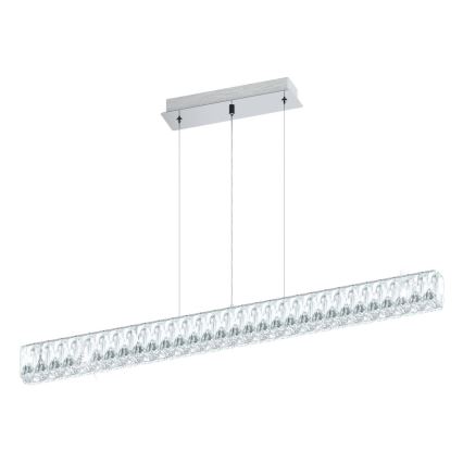 Eglo 95543 - Lustre en cristal sur câble TELLUGIO-S LED/36W/230V 3000K