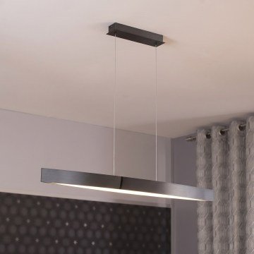 Eglo 95549 - Suspension LED dimmable à câble FORNES-S LED/24W/230V 2700-6500K noir chromé