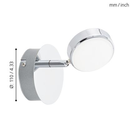 Eglo - Spot LED/5,4W/230V