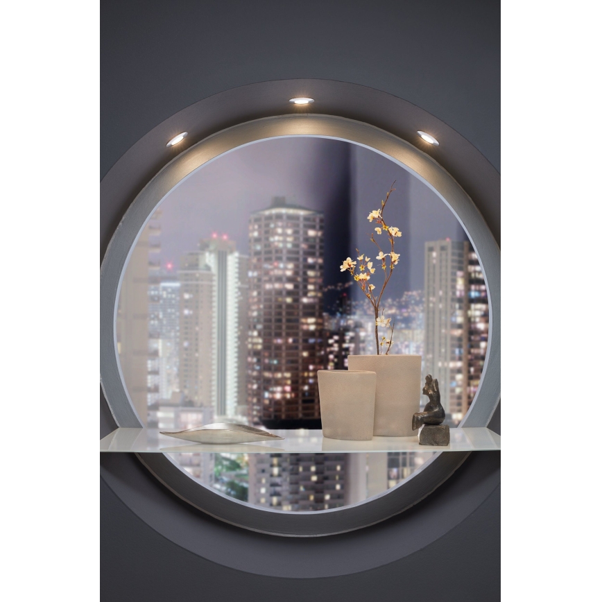 Eglo - Lot de 3 spots LED encastrables PINEDA LED/6W/230V