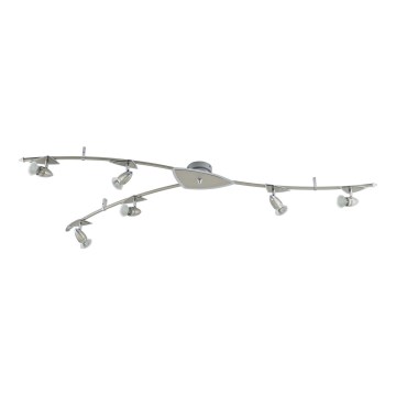 Eglo 95826 - Spot LED WAVE LED 6xGU10-LED/3W/230V