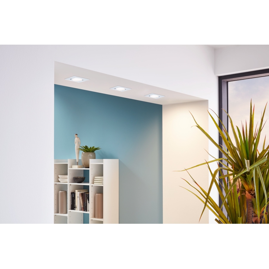 Eglo - Lot de 3 luminaires encastrés LED PINEDA LED/4,9W/230V