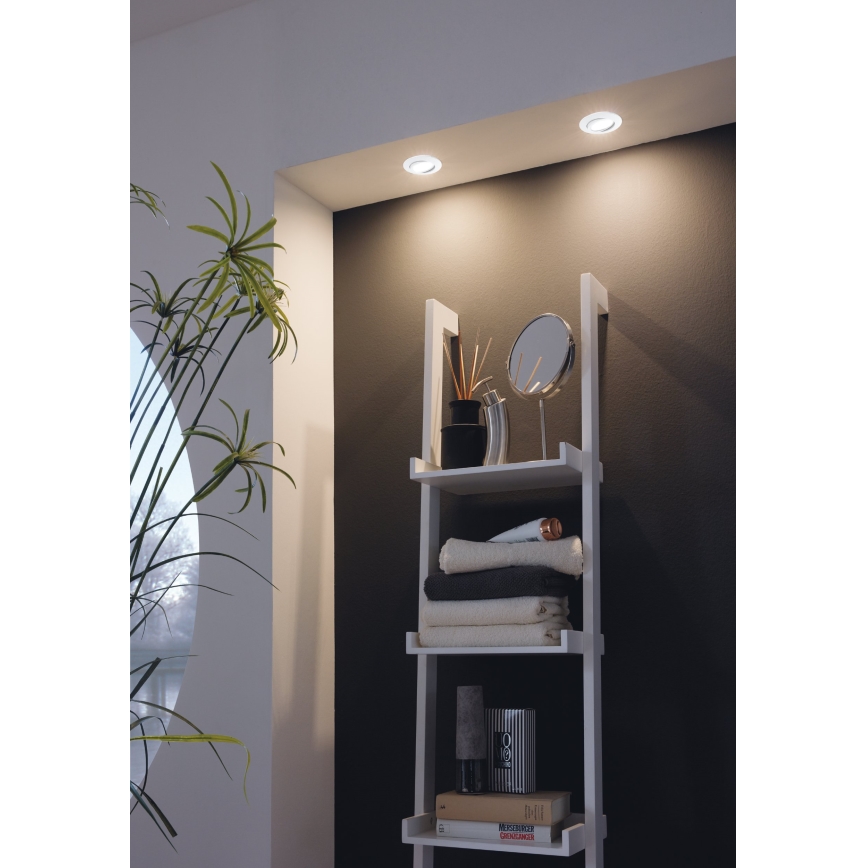 Eglo - Lot de 3 spots encastrables LED PINEDA LED/4,9W/230V