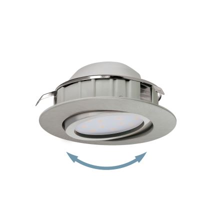 Eglo - Lot de 3 spots encastrés LED PINEDA LED/4,9W/230V