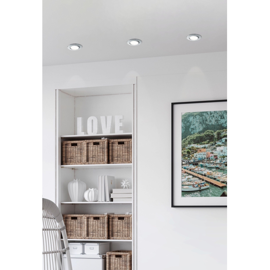 Eglo 95855 - Plafonnier LED encastré PINEDA LED/5,5W/230V