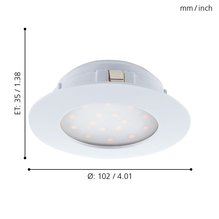 Eglo - luminaire LED encastrable LED/11W/230V