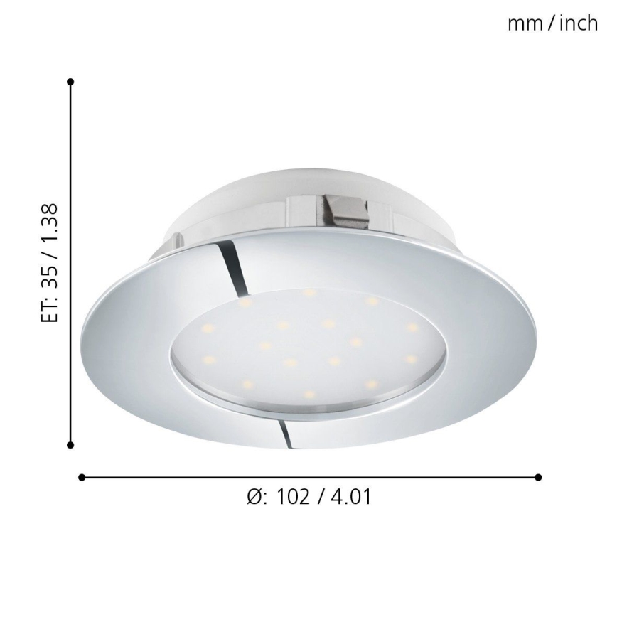 Eglo - Luminaire encastré LED/12W/230V