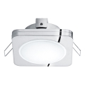 Eglo 95963- Plafonnier encastré LED pour salle de bains PINEDA 1 LED/6W/230V IP44
