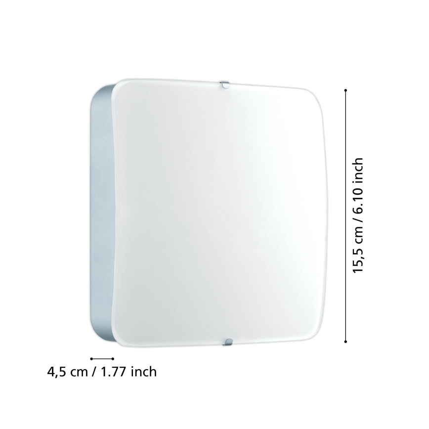 Eglo 95968 - Plafonnier LED CUPELLA LED/11W/230V chrome brillant