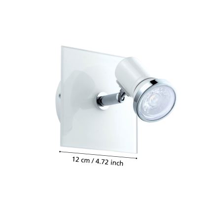 Eglo - Applique murale LED salle de bain 1xGU10-LED/3,3W/230V IP44