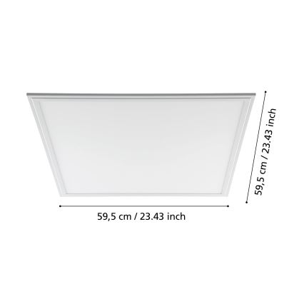 Eglo - Panneau LED plafond LED/40W/230V