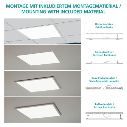 Eglo - Panneau LED plafond LED/40W/230V