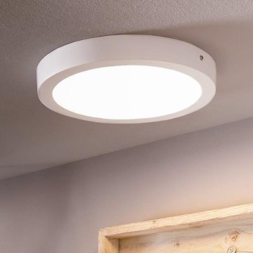 Eglo 96168 - Plafonnier LED pour salle de bains FUEVA 1 LED/22W/230V IP44 Ø 30 cm
