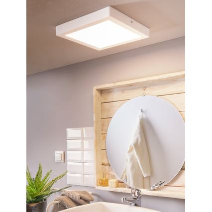 Eglo 96169 - Plafonnier LED salle de bain FUEVA 1 LED/22W/230V IP44