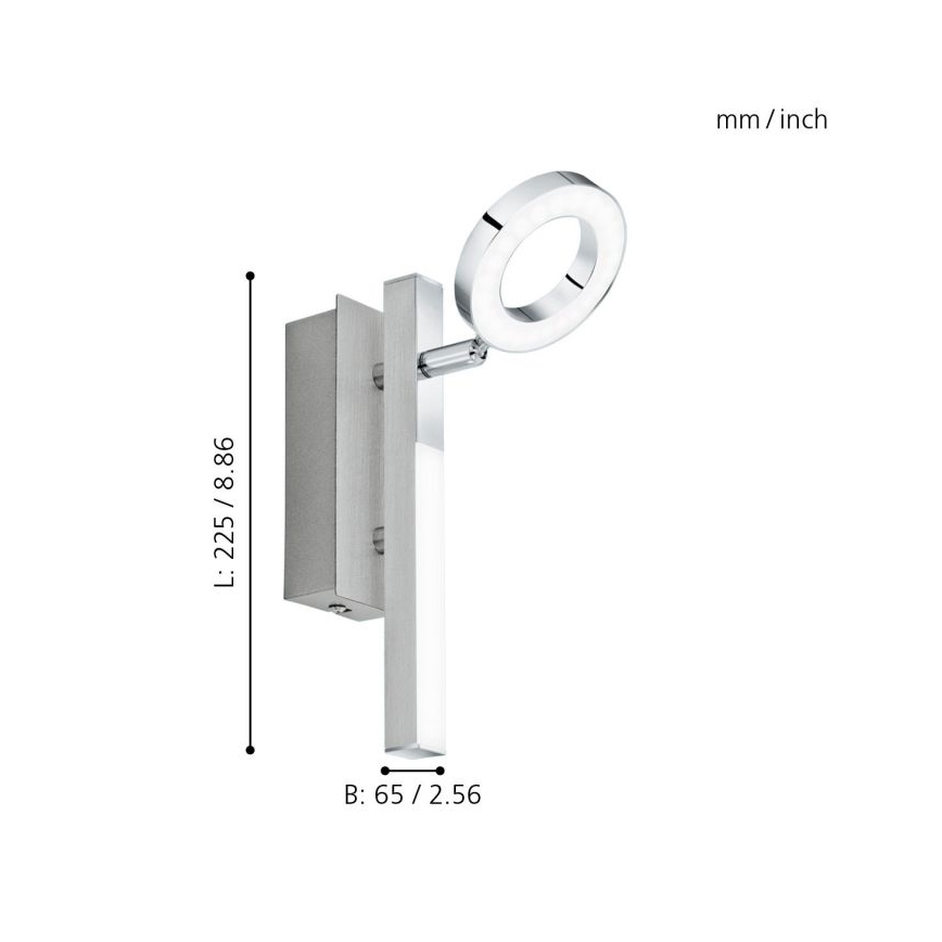Eglo - Spot LED/3,2W + LED/2,2/230V