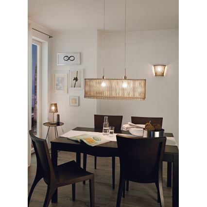 Eglo 96196 - Lampe de table SENDERO 1xE27/60W/230V