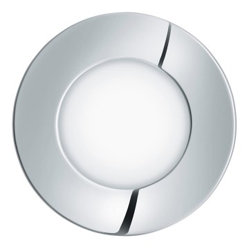Eglo 96242 - Plafonnier encastré LED pour salle de bains FUEVA 1 LED/2,7W/230V IP44 Ø 8,5 cm