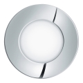 Eglo 96242 - Spot encastré LED pour salle de bains FUEVA 1 1xLED/2,7W/230V IP44 Ø 8,5 cm