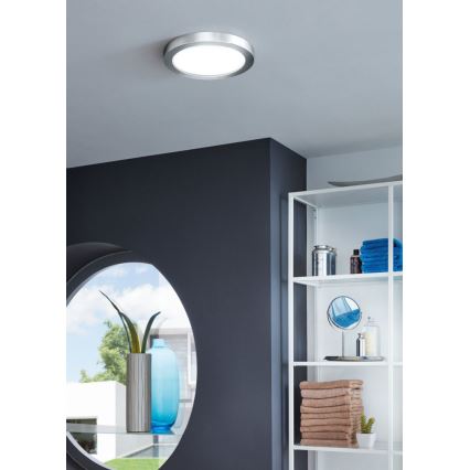 Eglo 96246 - Luminaire LED pour salle de bains FUEVA 1 LED/22W/230V IP44 Ø 30 cm