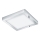 Eglo 96247 - Luminaire LED pour salle de bains FUEVA 1 LED/22W/230V IP44 30x30 cm