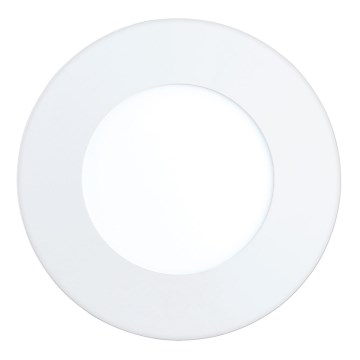 Eglo 96249 - Plafonnier encastré LED pour salle de bains FUEVA 1 1xLED/2,7W/230V IP44 Ø 8,5 cm