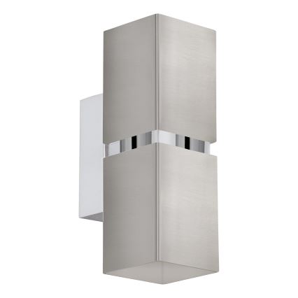 Eglo 96264 - Applique murale LED PASSA 2xGU10/2,8W/230V carrée
