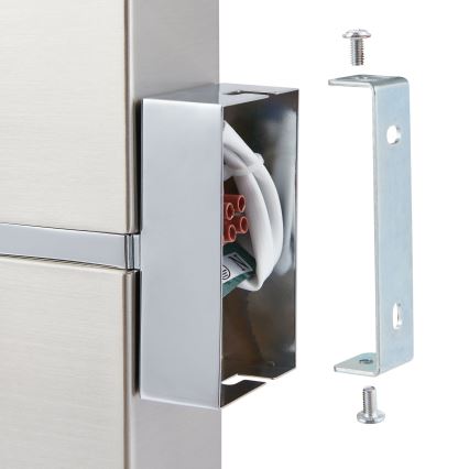 Eglo 96264 - Applique murale LED PASSA 2xGU10/2,8W/230V carrée