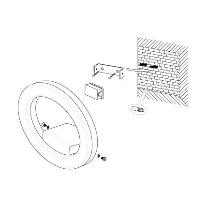 Eglo - Applique murale LED extérieure LED/10W/230V IP44