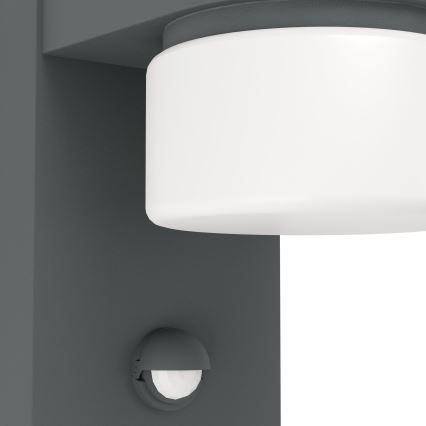 Eglo - Applique murale LED extérieure avec capteur 2xLED/6W IP44