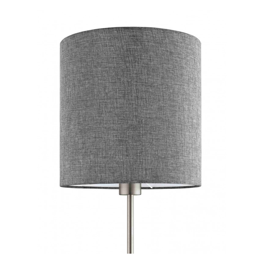 Eglo 96377 - Lampadaire PASTERI 1xE27/60W/230V Ø 28 cm gris