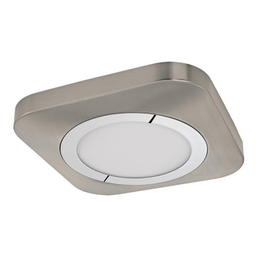 Eglo 96395 - Plafonnier LED PUYO, 16,5 W, 230 V, finition nickel