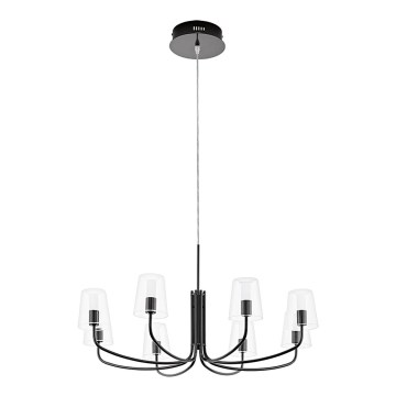 Eglo 96514 - Suspension à intensité variable LED NOVENTA 1 8xLED/3,3W/230V noir