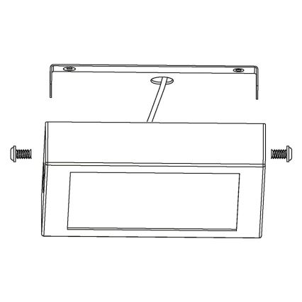 Eglo - Plafonnier LED RGBW à intensité réglable FUEVA-C LED/15,6W/230V Bluetooth 22,5x22,5 cm