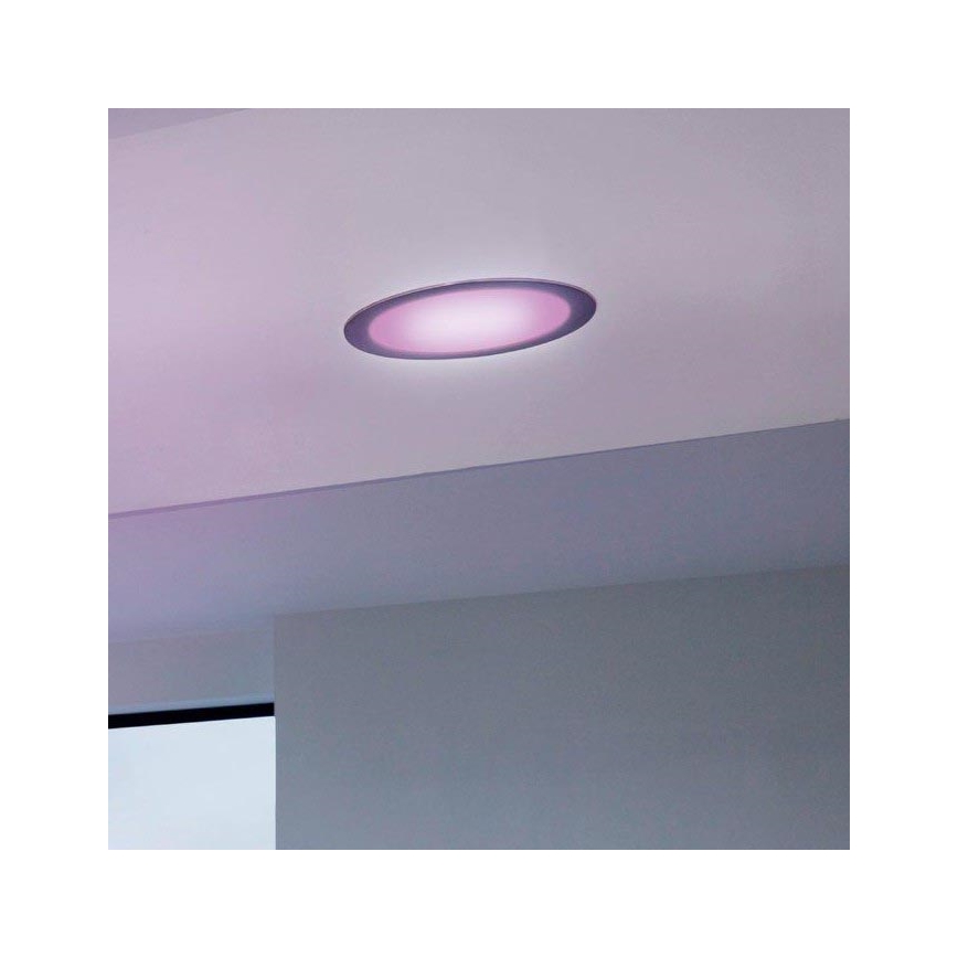Eglo - Plafonnier encastré LED RGB dimmable FUEVA-C LED/15,6W/230V Ø 22,5 cm