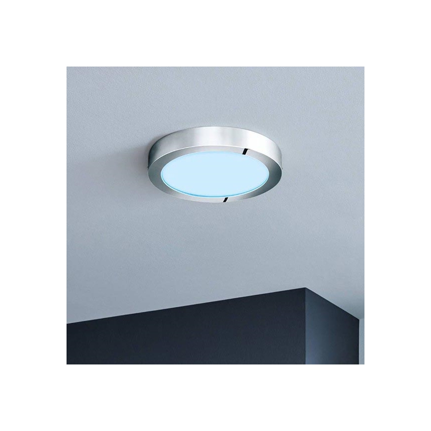 Eglo - Plafonnier LED RGBW à intensité variable FUEVA-C LED/15,6W/230V Bluetooth