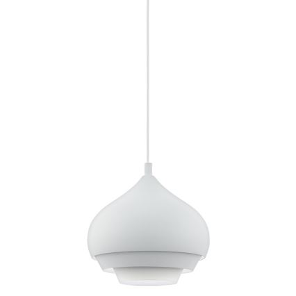 Eglo - Lustre avec fil 1xE27/60W/230V blanc