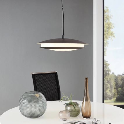 Eglo 96979 - LED RGB Luminaire suspendu MONEVA-C LED/27W/230V