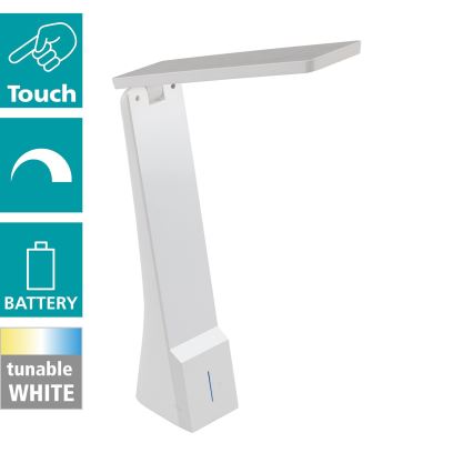 Eglo - LED Lampe de table dimmable LED/1,8W/230V blanche