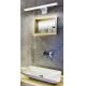 Eglo - Éclairage miroir salle de bain avec détecteur LED/8W/230V IP44