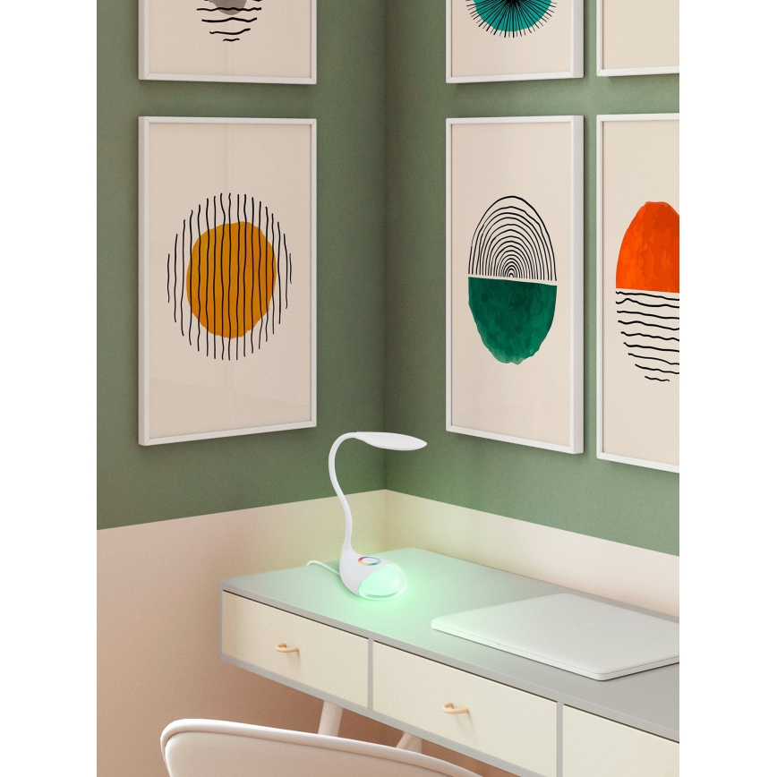 Eglo - Lampe de table LED dimmable LED/2,2W+0,3W/230V RGB