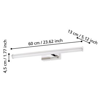 Eglo - Éclairage LED de miroir salle de bain 1xLED/11W/230V IP44