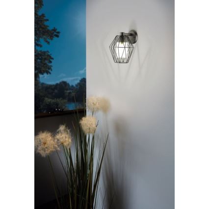 Eglo - Applique murale extérieure 1xE27/60W/230V IP44