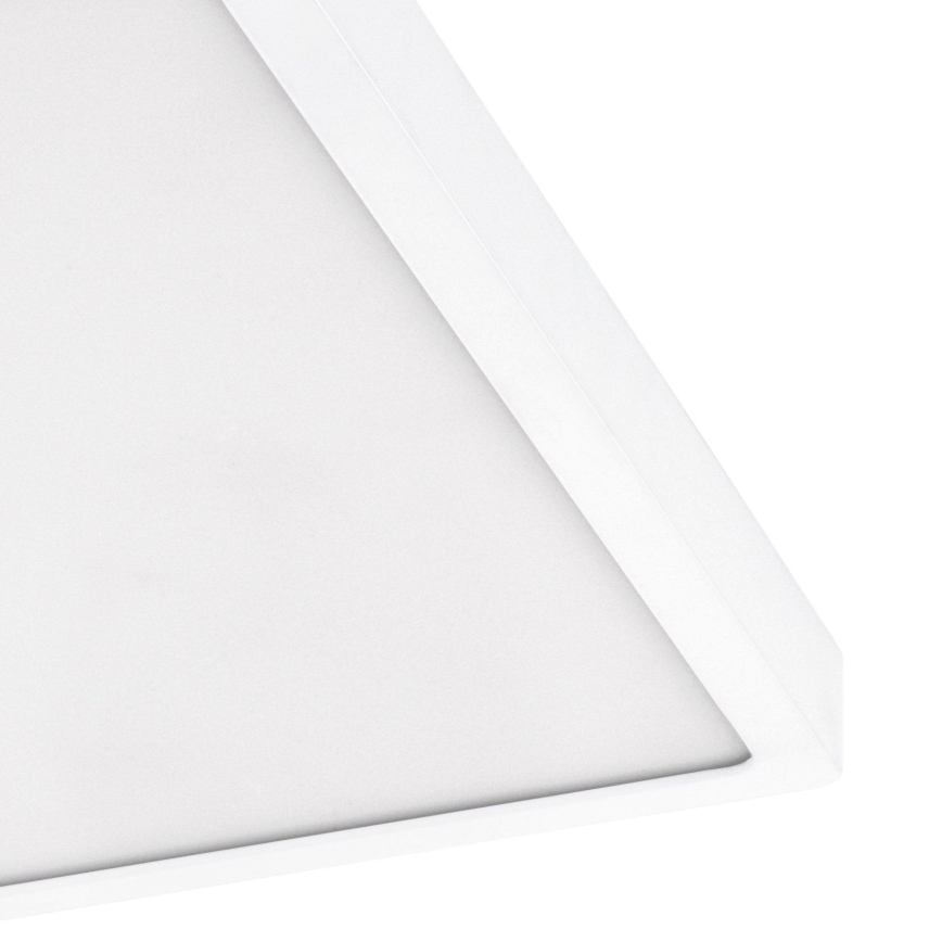 Eglo - Plafonnier LED 1xLED/25W/230V, blanc, carré, 2500 lm, 40x40 cm