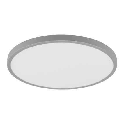 Eglo - plafonnier LED 1xLED/25W/230V argent rond 4000K